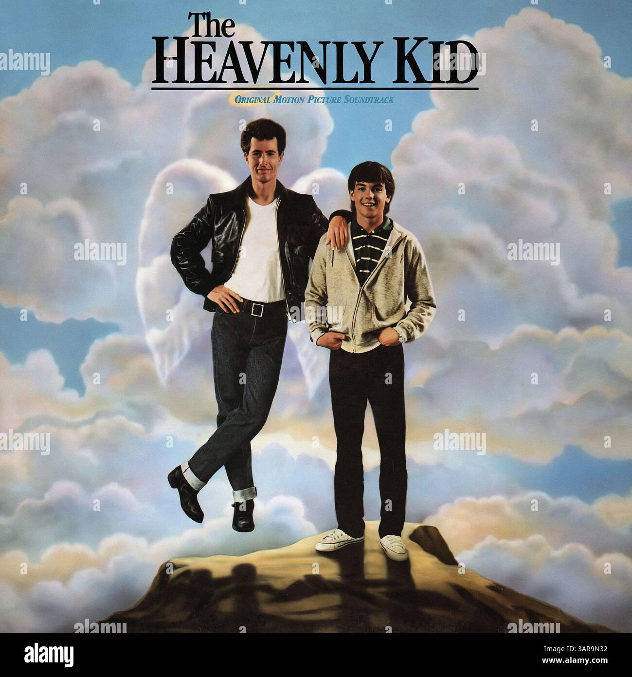 George Duke - The Heavenly Kid - copertina in vinile vintage Foto Stock