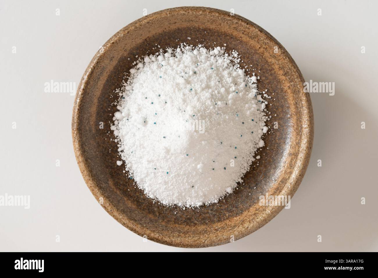 Sapone lavabile in lavastoviglie in un recipiente Foto Stock