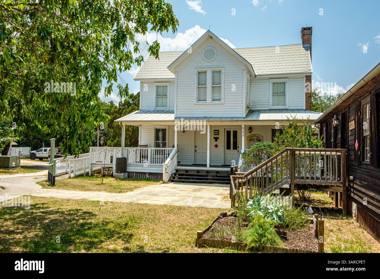 Sams House a Pine Island, North Tropical Trail, Merritt Island, Florida Foto Stock