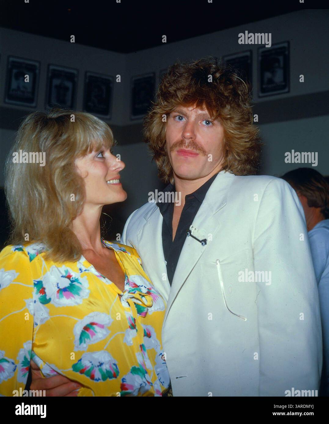 28 gennaio 2010 - JEFF CONAWAY con RONA NEWTON JOHN. JEFFCONAWAYRETRO. R1057 (immagine di credito: © Globe Photos/ZUMApress.com) Foto Stock