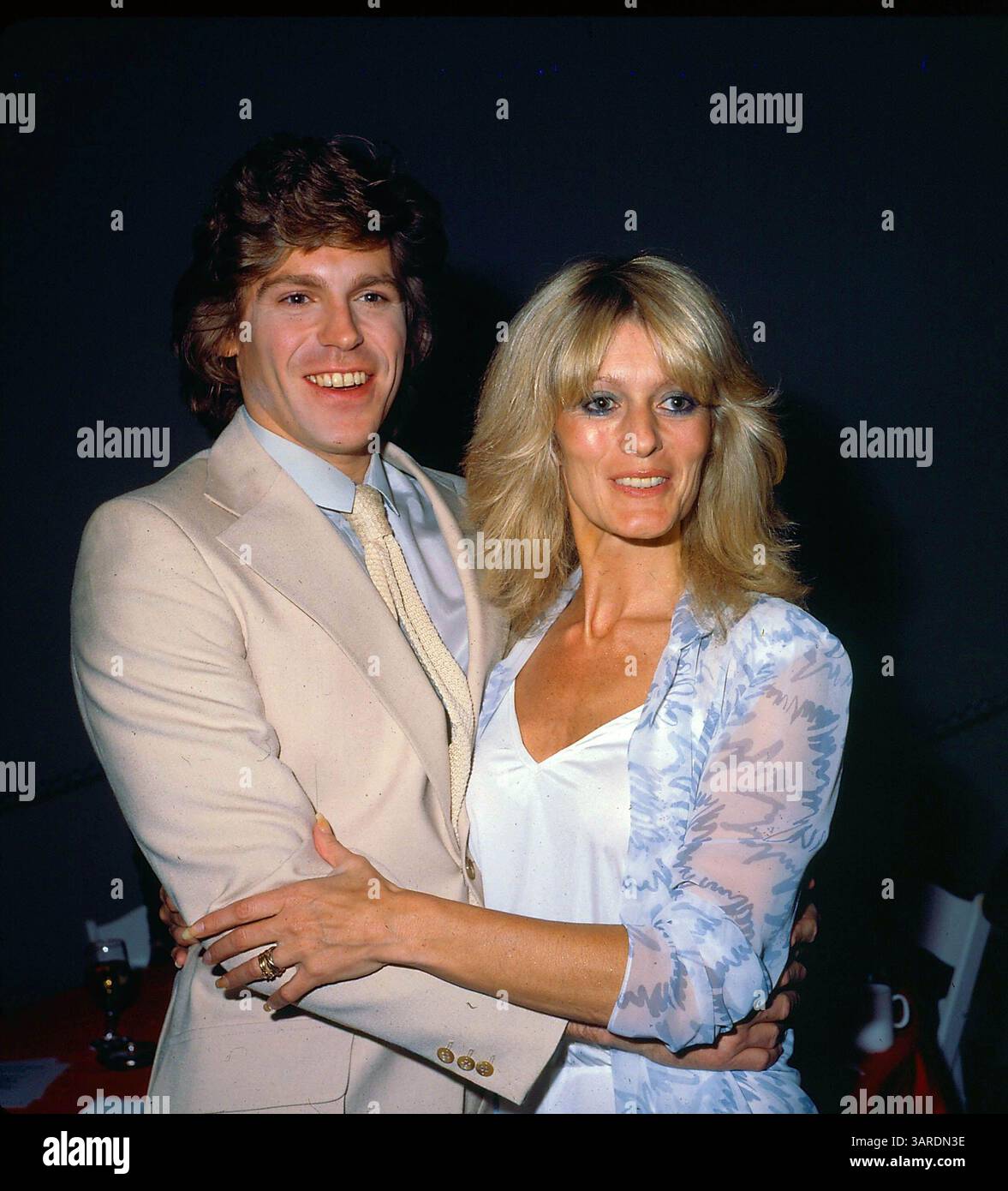 28 gennaio 2010 - JEFF CONAWAY con RONA NEWTON JOHN. JEFFCONAWAYRETRO(immagine di credito: © Globe Photos/ZUMApress.com) Foto Stock