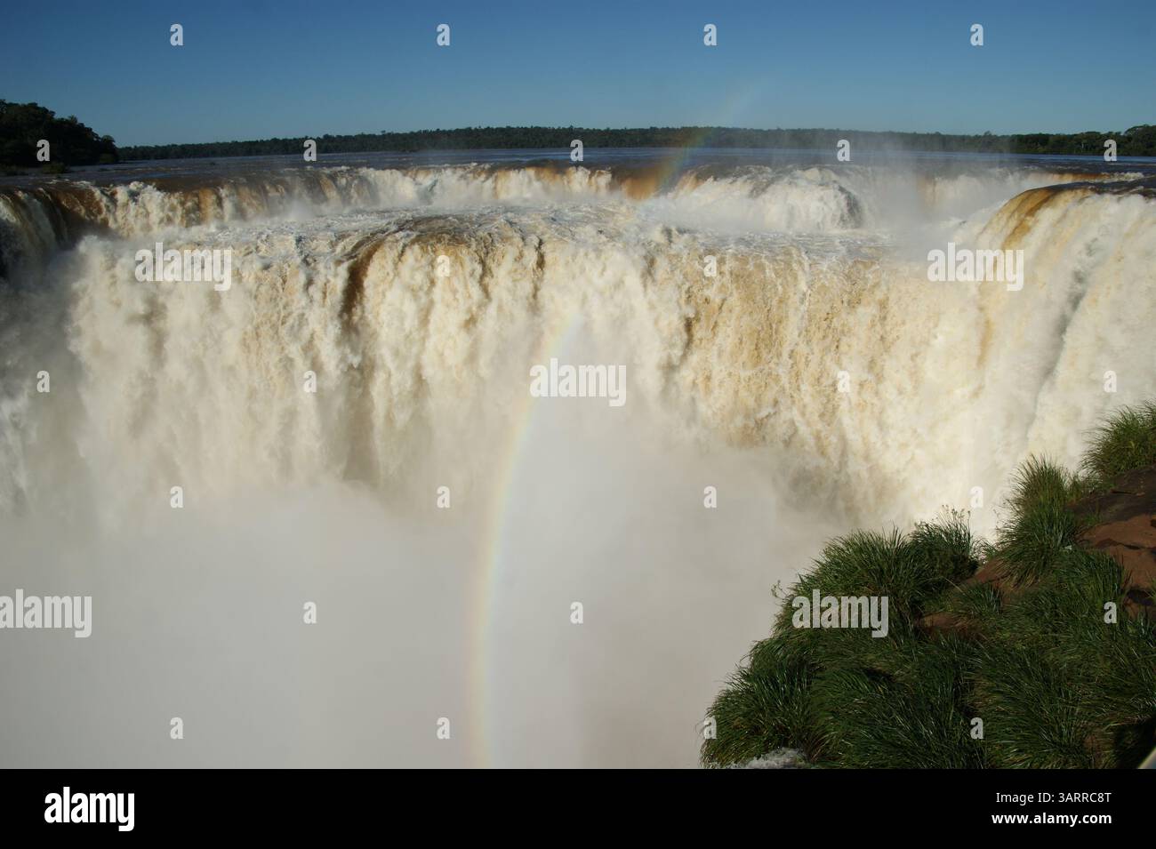 Gola del Diablo (Garganta del Diablo) - Cascate di Iguazu, Misiones, Argentina Foto Stock