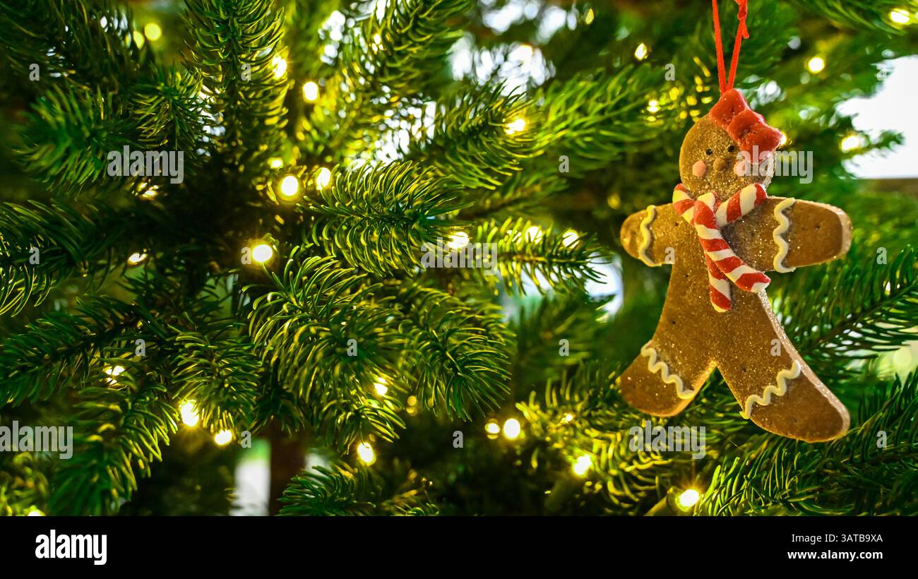 Decorazione per albero di Natale. Foto Stock