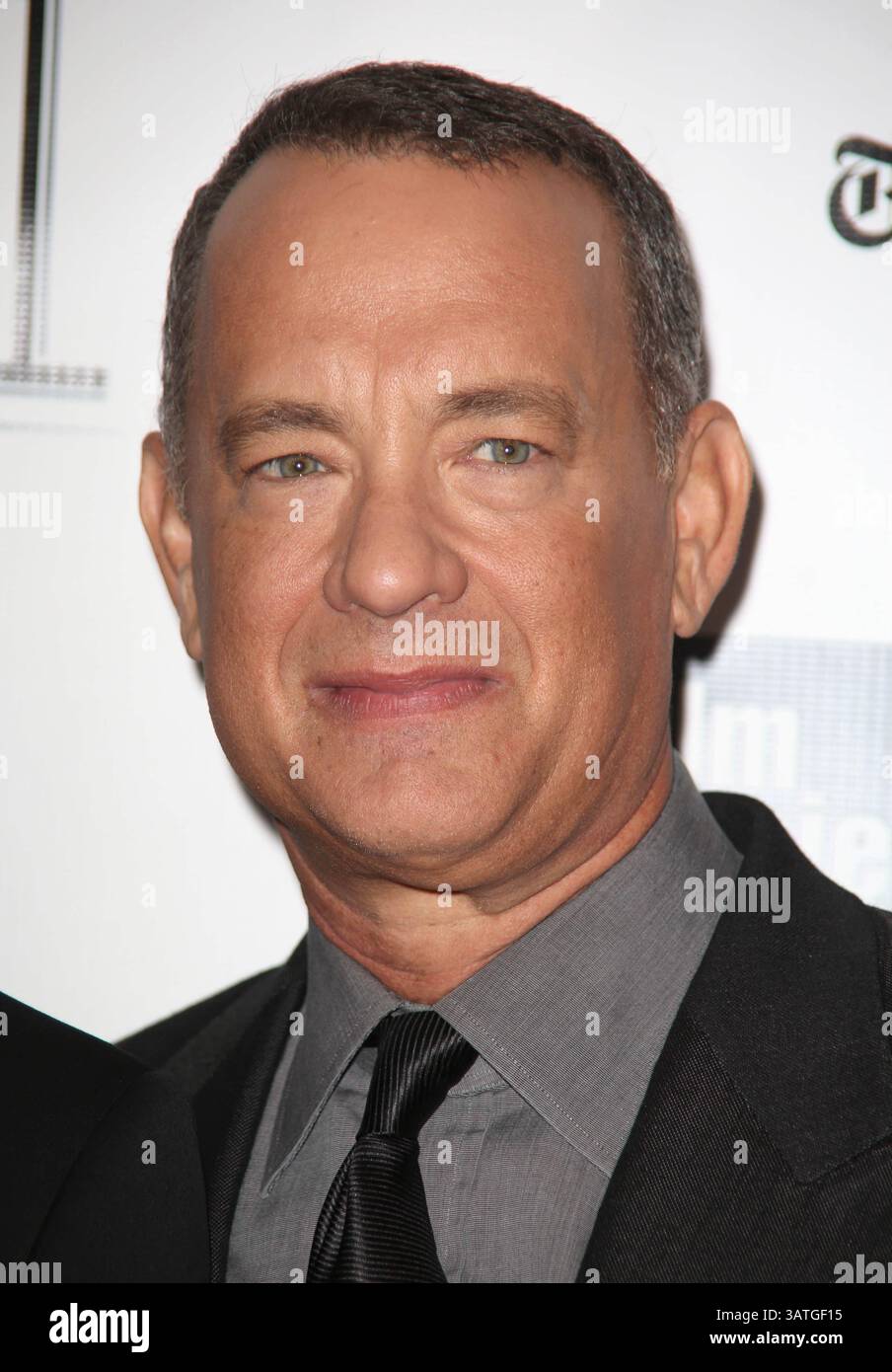 27 settembre 2013 - New York, New York, Stati Uniti - ''Captain Phillips'' Premiere al New York Film Festival. Lincoln Center, New York. Settembre 27, 2013.foto di , Photos Inc 2013.TOM HANKS(immagine di credito: © Sonia Moskowitz/Globe Photos/ZUMAPRESS.com) Foto Stock