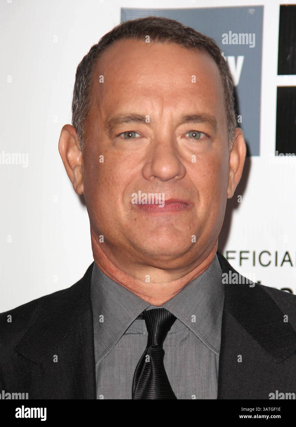 27 settembre 2013 - New York, New York, Stati Uniti - ''Captain Phillips'' Premiere al New York Film Festival. Lincoln Center, New York. Settembre 27, 2013.foto di , Photos Inc 2013.TOM HANKS(immagine di credito: © Sonia Moskowitz/Globe Photos/ZUMAPRESS.com) Foto Stock
