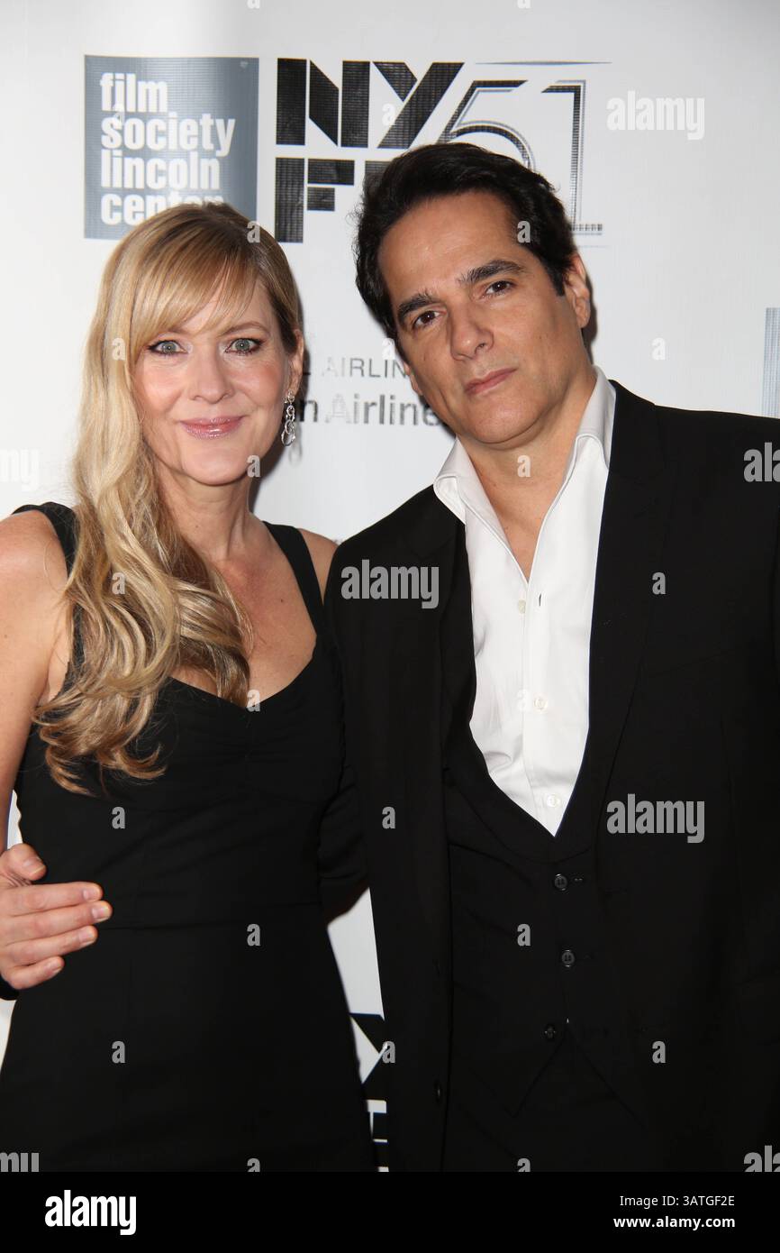 27 settembre 2013 - New York, New York, Stati Uniti - ''Captain Phillips'' Premiere al New York Film Festival. Lincoln Center, New York. 27 settembre 2013.Photos by , Photos Inc 2013.YUL VASQUEZ(Credit Image: © Sonia Moskowitz/Globe Photos/ZUMAPRESS.com) Foto Stock