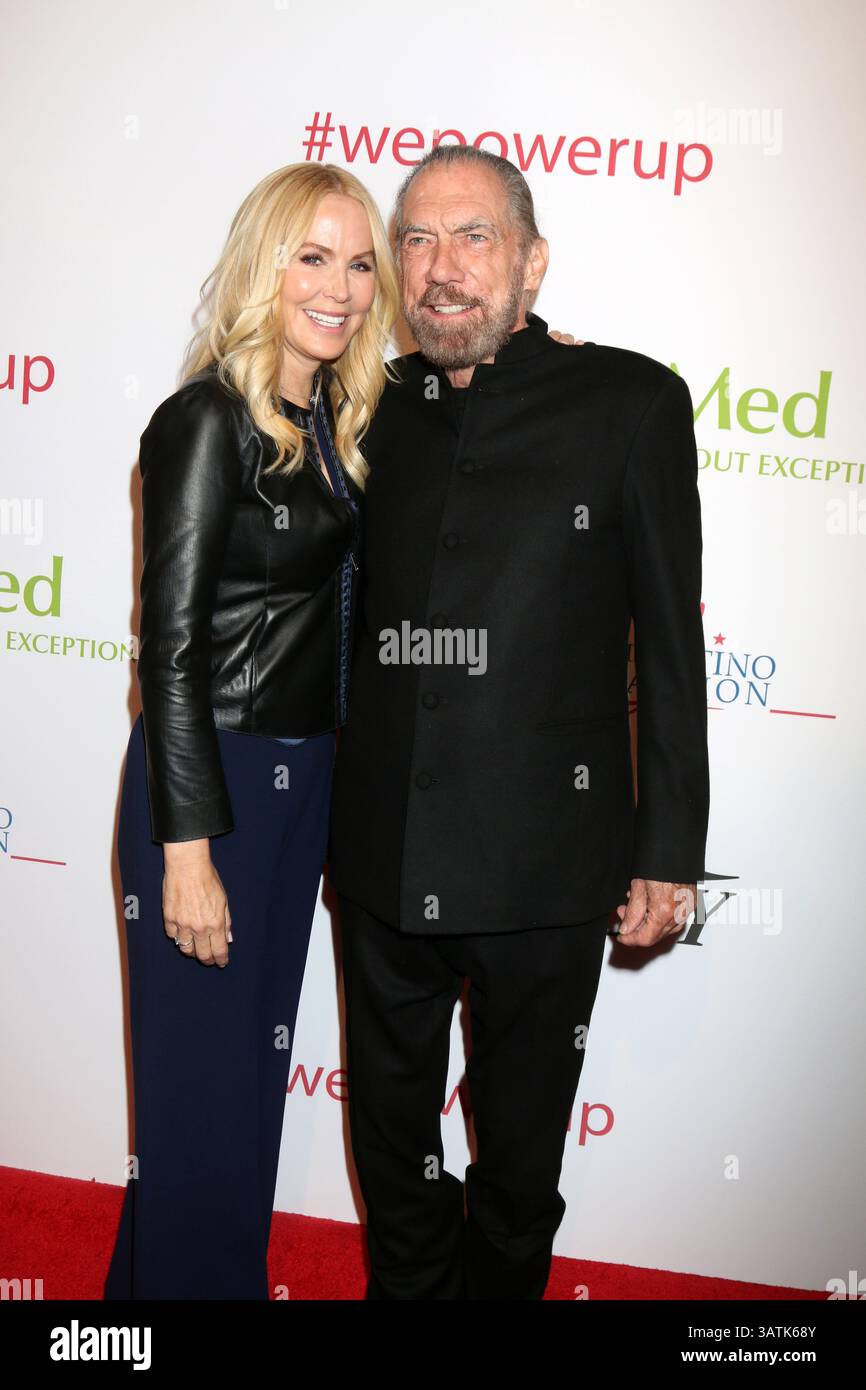 12 maggio 2016 - Beverly Hills, CA, Stati Uniti - LOS ANGELES - 12 MAGGIO: John Paul DeJoria al Power Up Gala al Beverly Wilshire Hotel il 12 maggio 2016 a Beverly Hills, CA (immagine di credito: © Kathy Hutchins/Newscom via ZUMA Press) Foto Stock