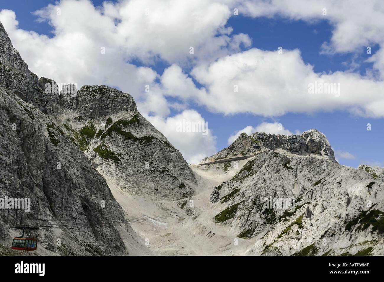 Tre Cime di Lavaredo Dolomiti Parco Nazionale dell'alto Adige Foto Stock