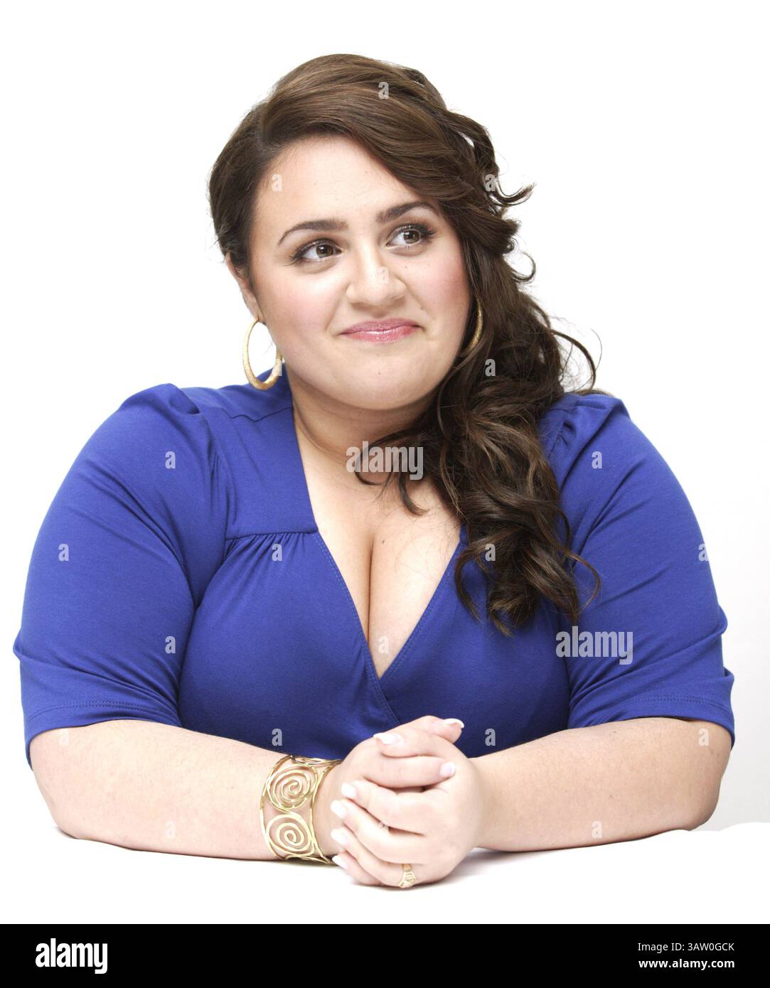 15 giugno 2007 - Beverly Hills, California, USA - Nikki Blonsky Photocall per il film ''Hairspray'' a Beverly Hills, California, USA. (Immagine di credito: © Armando Gallo/ZUMA Studio) Foto Stock