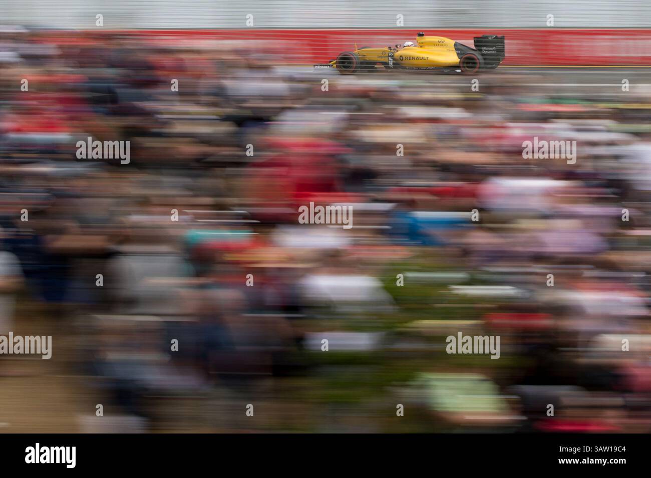 19 marzo 2016: Kevin Magnussen (DEN) #20 del team Renault Sport F1 durante la sessione di prove 3 al Gran Premio di Formula 1 australiano 2016 ad Albert Park, Melbourne, Australia. Sydney Low/Cal Sport Media (immagine di credito: © Sydney Low/CSM tramite cavo ZUMA) Foto Stock