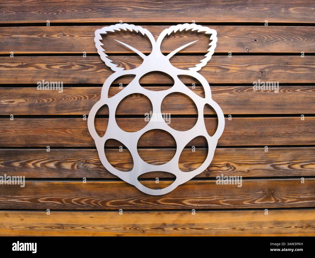 Cambridge, Cambridgeshire / Regno Unito - 13 marzo 2025: Raspberry Pi Foundation su 37 Hills Road Foto Stock