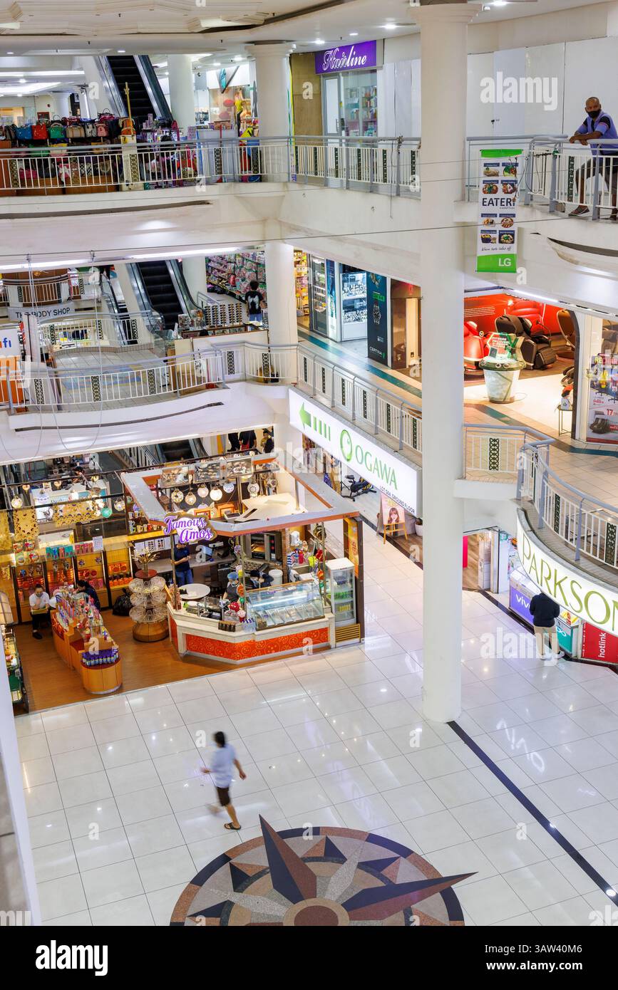 Shopping Centre, Miri, Malaysia Foto Stock