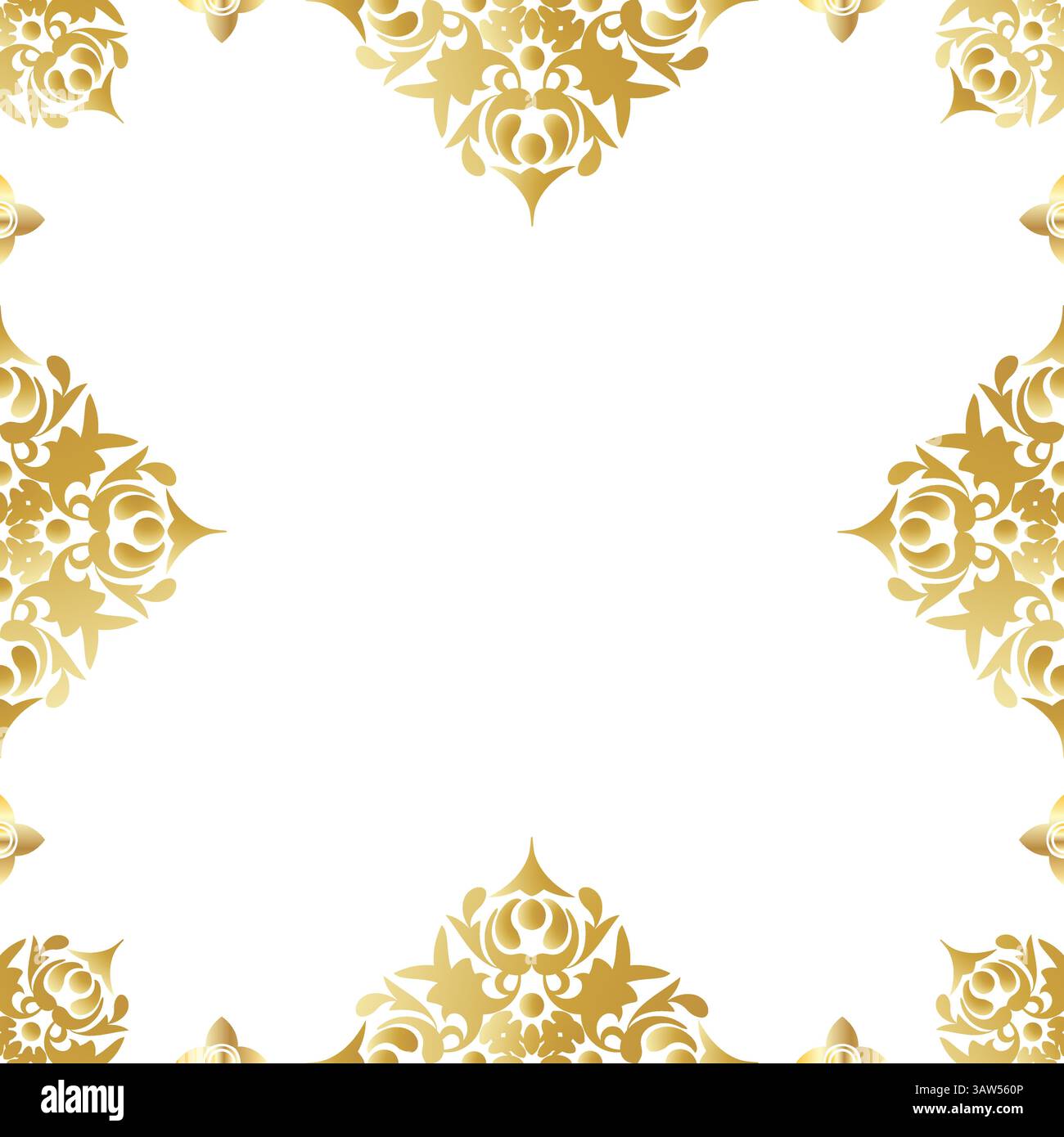 Decorazioni tradizionali in stile thailandese Illustrazione Vettoriale