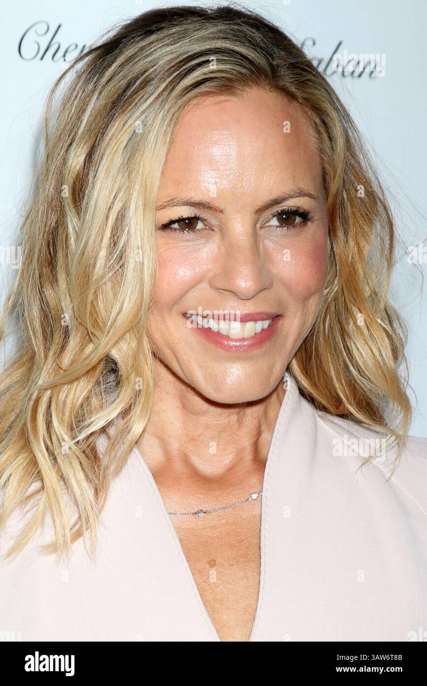 16 aprile 2016 - Beverly Hills, CA, USA - LAS VEGAS - aprile 16: Maria bello al Gala d'Onore AVI Lerner e Millennium Films presso il Beverly Hills Hotel il 16 aprile 2016 a Beverly Hills, CA (immagine di credito: © Kathy Hutchins/Newscom via ZUMA Press) Foto Stock