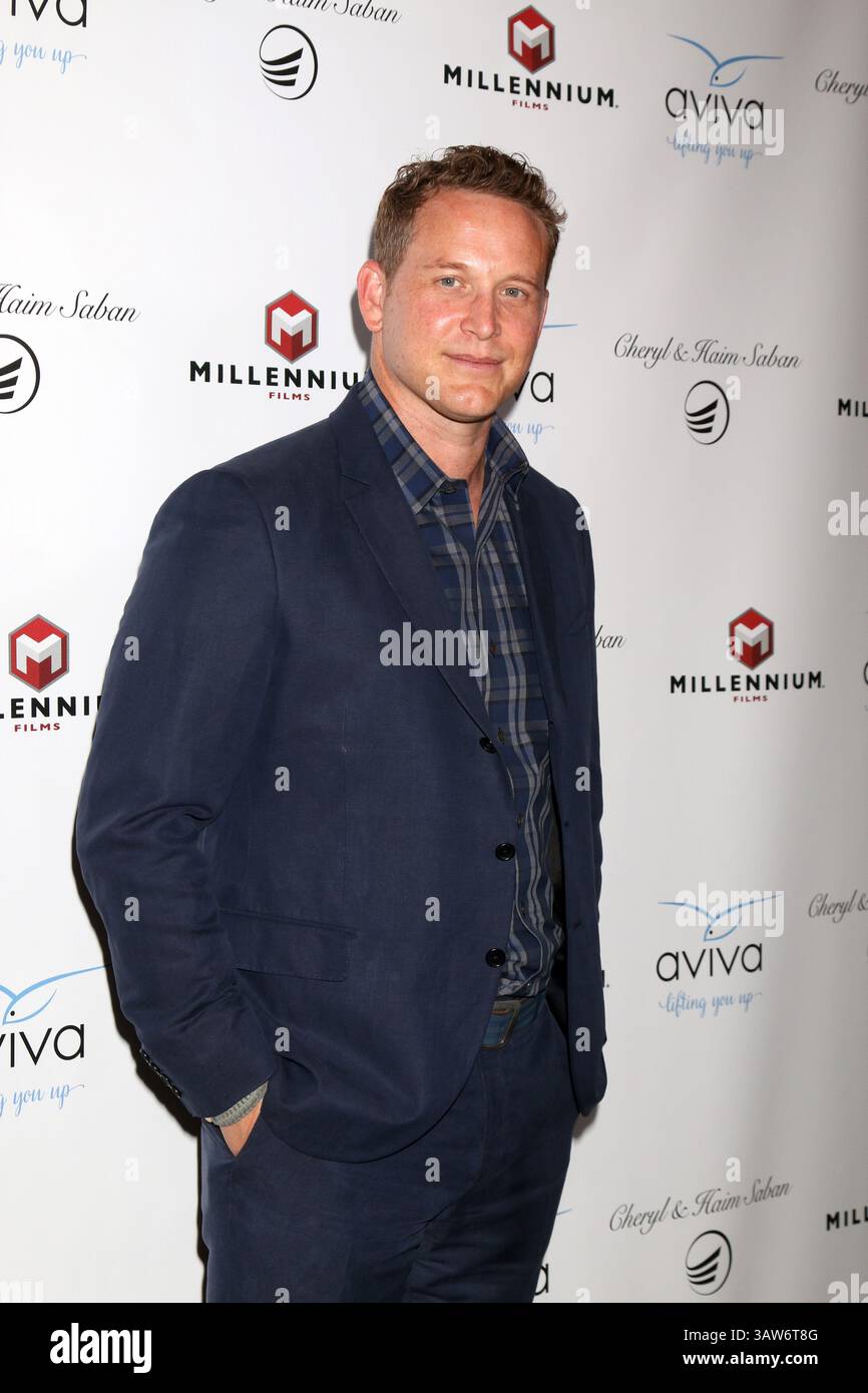 16 aprile 2016 - Beverly Hills, CA, Stati Uniti - LAS VEGAS - aprile 16: Cole Hauser al Gala to Honor AVI Lerner e Millennium Films al Beverly Hills Hotel il 16 aprile 2016 a Beverly Hills, CA (immagine di credito: © Kathy Hutchins/Newscom via ZUMA Press) Foto Stock