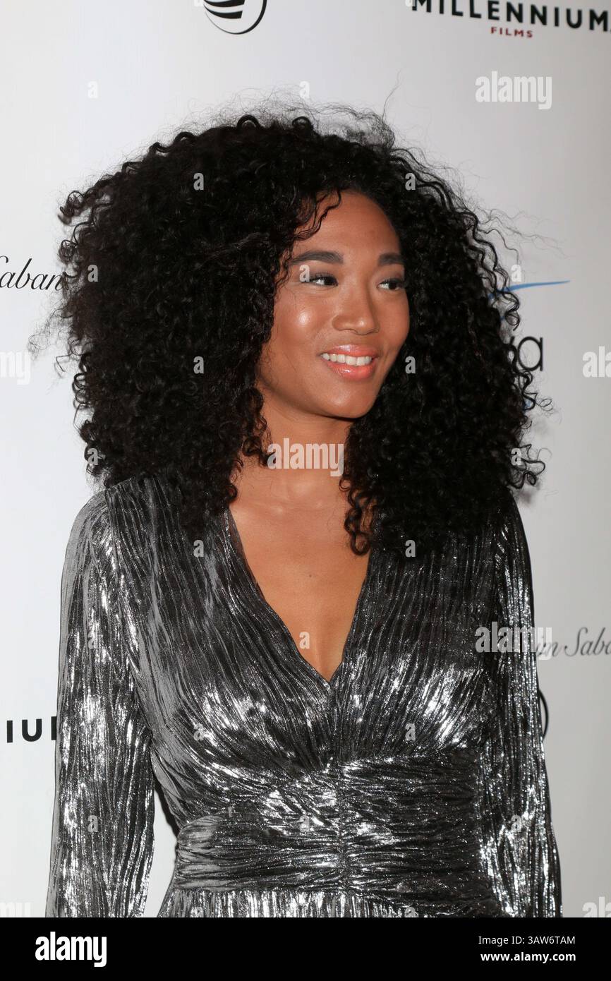 16 aprile 2016 - Beverly Hills, CA, Stati Uniti - LAS VEGAS - 16 aprile: Judith Hill al Gala to Honor AVI Lerner e Millennium Films al Beverly Hills Hotel il 16 aprile 2016 a Beverly Hills, CA (immagine di credito: © Kathy Hutchins/Newscom via ZUMA Press) Foto Stock