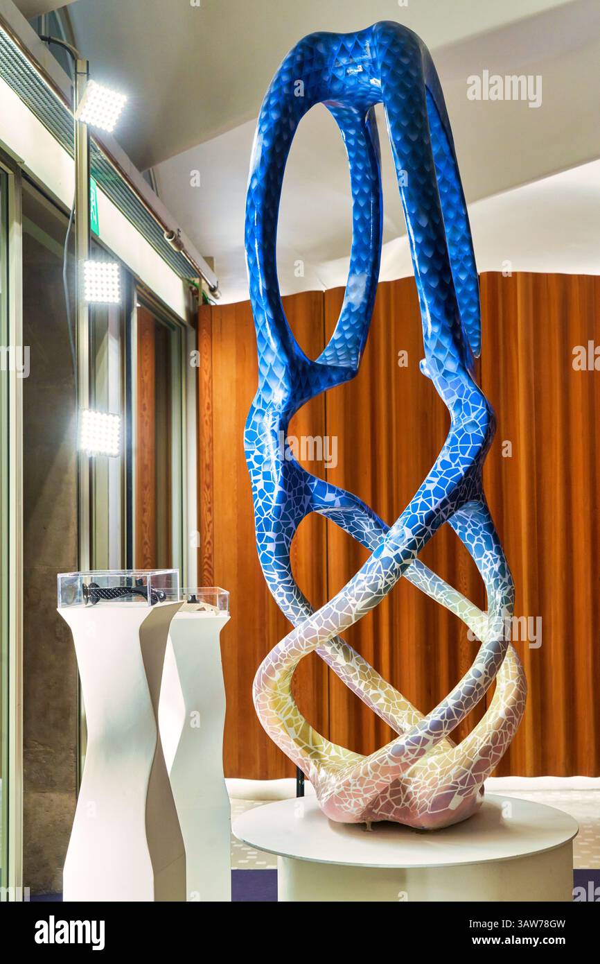 Casa Batlló, Antonio Gaudi, Patrimonio Mundial de la Unesco, Barcellona, Catalogna, Spagna, Europa Foto Stock