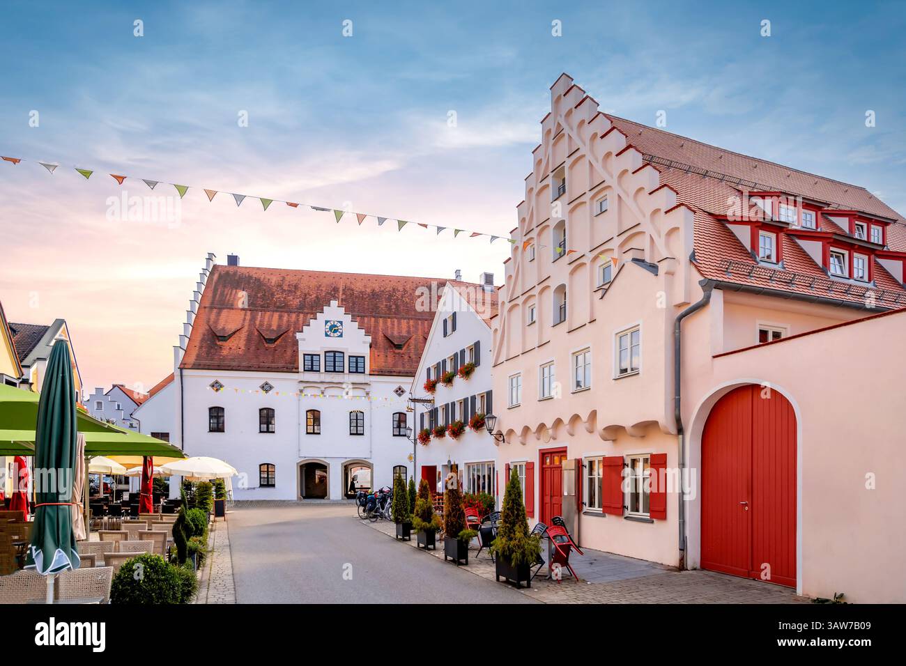 Città vecchia di Beilngries, Germania Foto Stock