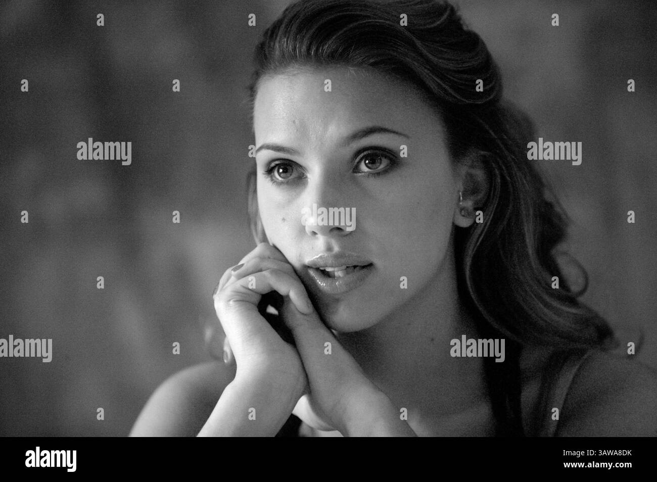 9 luglio 2006 - Hollywood, California, Stati Uniti - Scarlett Johansson promuove il suo film ''Scoop'' in. New York City il 9 luglio 2006 (immagine di credito: © Armando Gallo/ZUMA Studio) Foto Stock