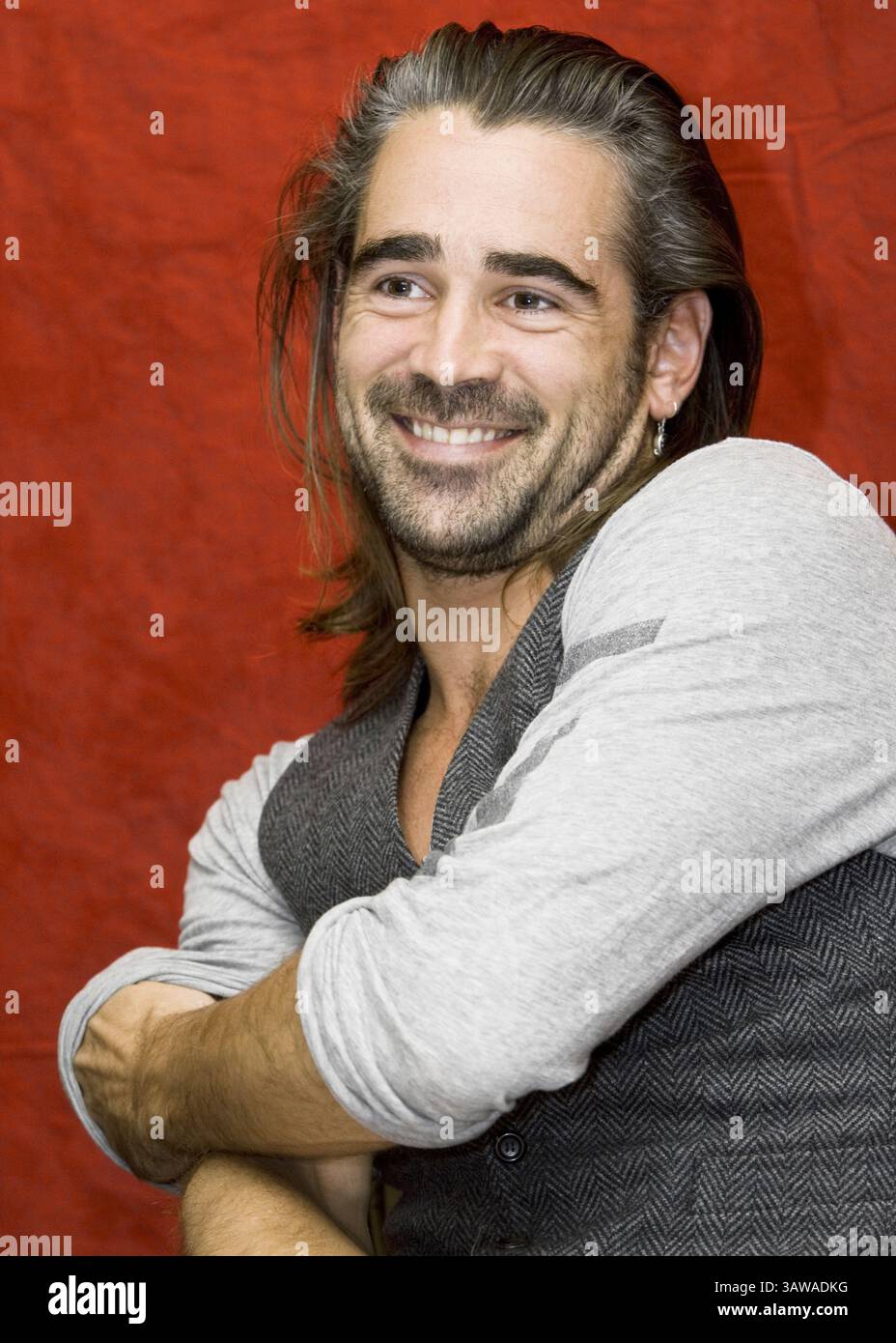 11 ottobre 2008 - Hollywood, California, Stati Uniti - Colin Farrell promuove ''orgoglio e gloria'' a Los Angeles, CA. 11 ottobre 2008 (Credit Image: © Armando Gallo/ZUMA Studio) Foto Stock