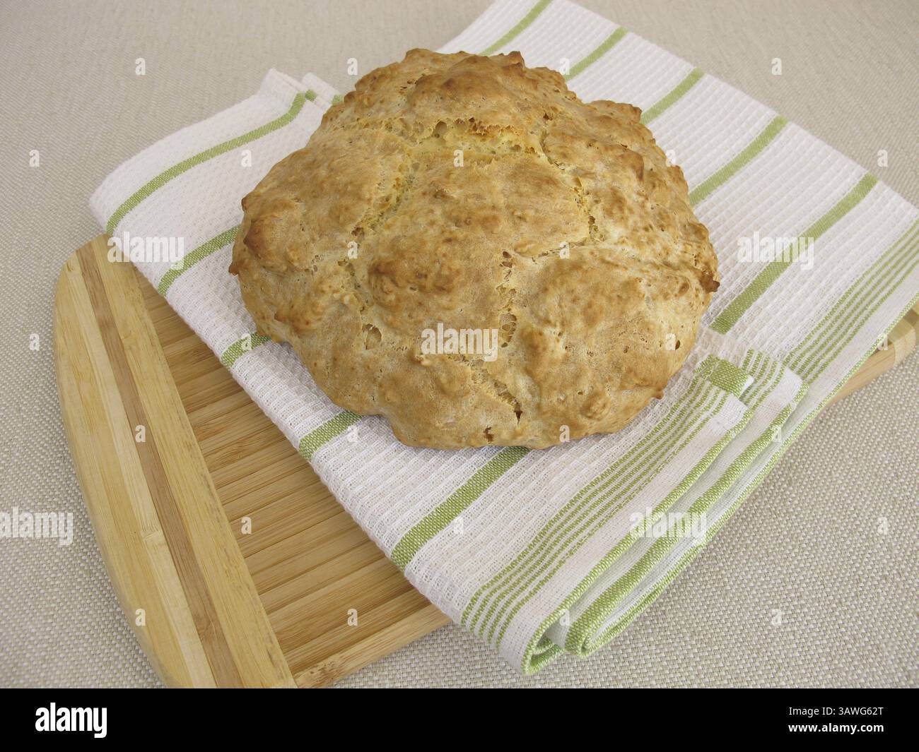 In casa pane di soda Foto Stock