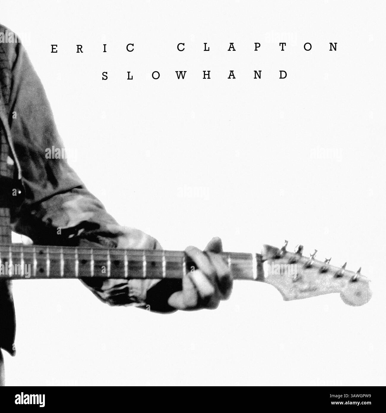 Eric Clapton - Slowhand - copertina in vinile vintage Foto Stock