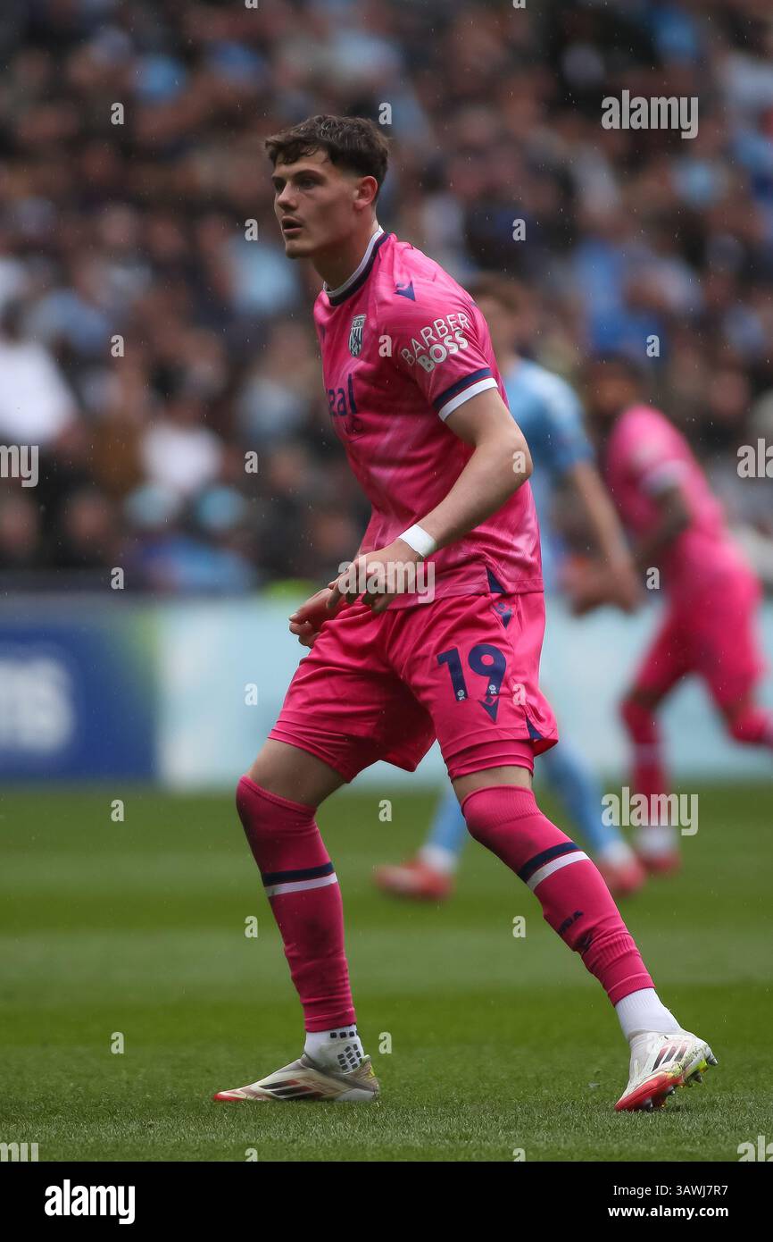 Will Lankshear di West Bromwich Albion durante il match per il titolo EFL tra Coventry City e West Bromwich Albion Foto Stock