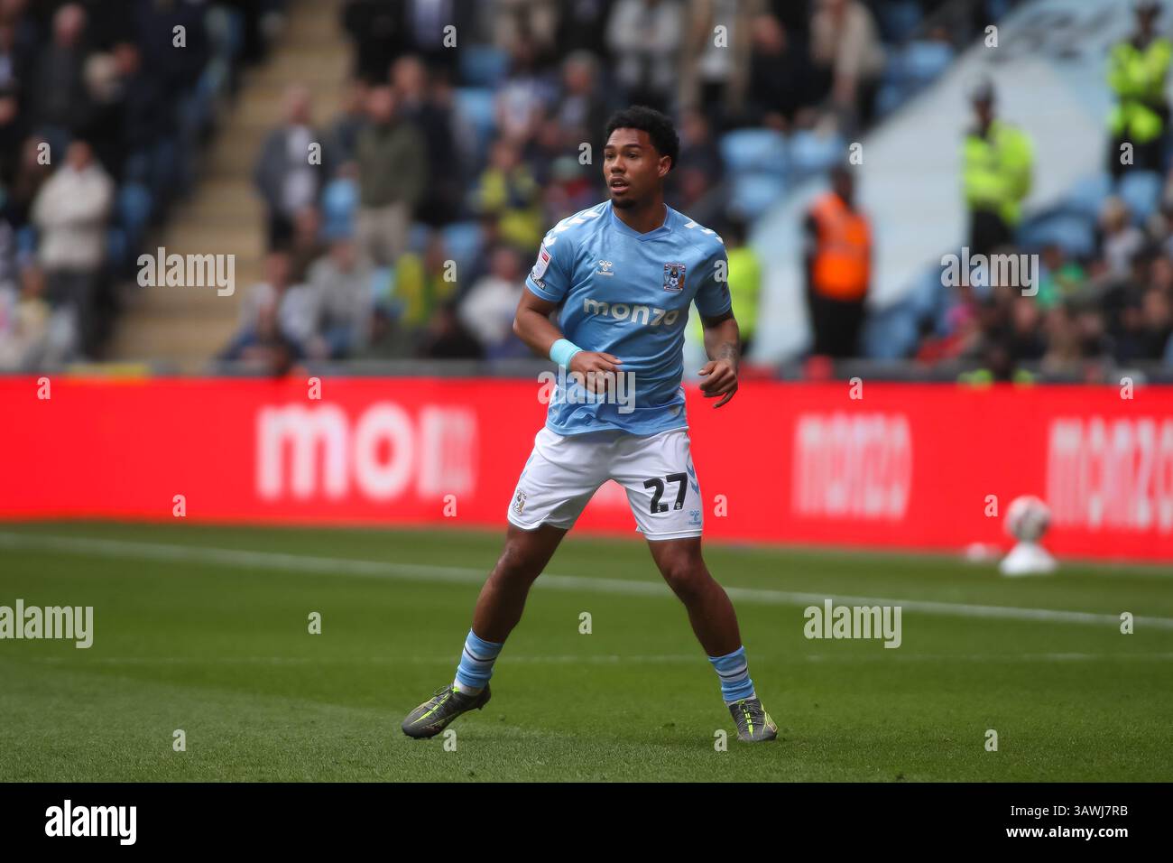 Milan van Ewijk del Coventry City durante il match del campionato EFL tra Coventry City e West Bromwich Albion Foto Stock