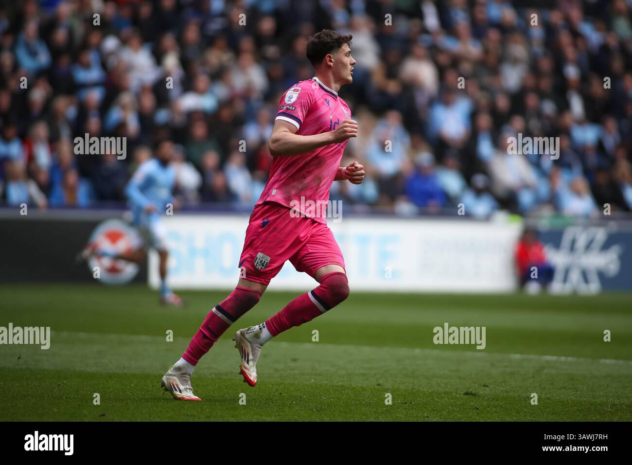Will Lankshear di West Bromwich Albion durante il match per il titolo EFL tra Coventry City e West Bromwich Albion Foto Stock