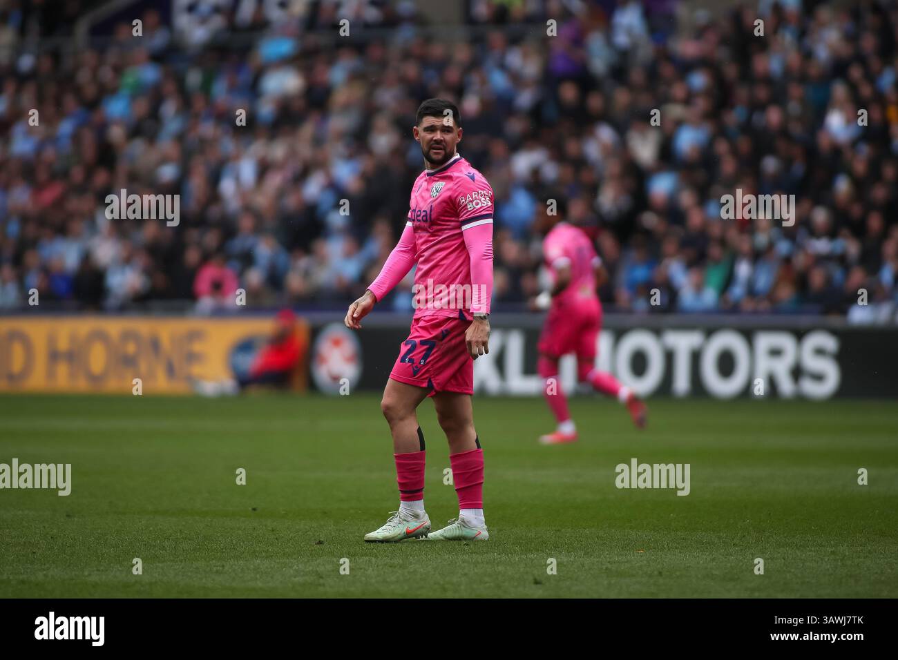 Alex Mowatt del West Bromwich Albion durante l'EFL Championship match tra Coventry City e West Bromwich Albion Foto Stock