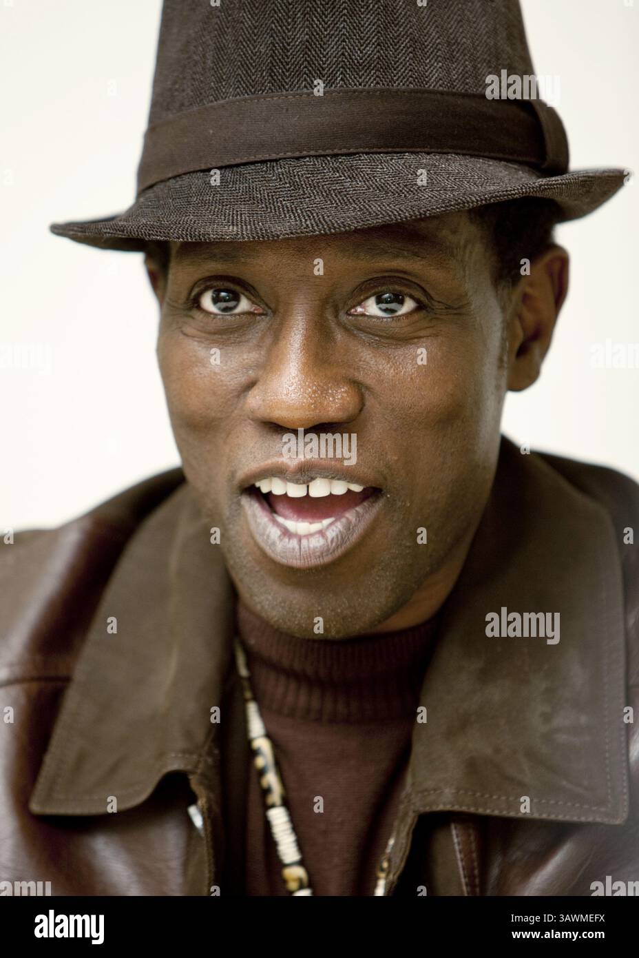 4 marzo 2010 - Hollywood, California, Stati Uniti - l'attore Wesley Snipes del film ''Brooklyn's Finest'' a Los Angeles, CALIFORNIA il 4 marzo 2010 (Credit Image: © Armando Gallo/ZUMA Studio) Foto Stock