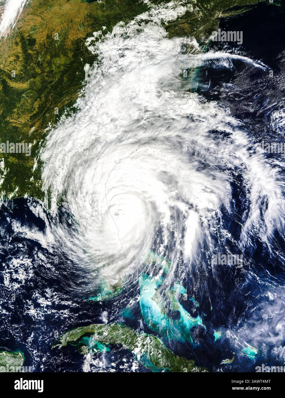 Uragano Matthew Foto Stock