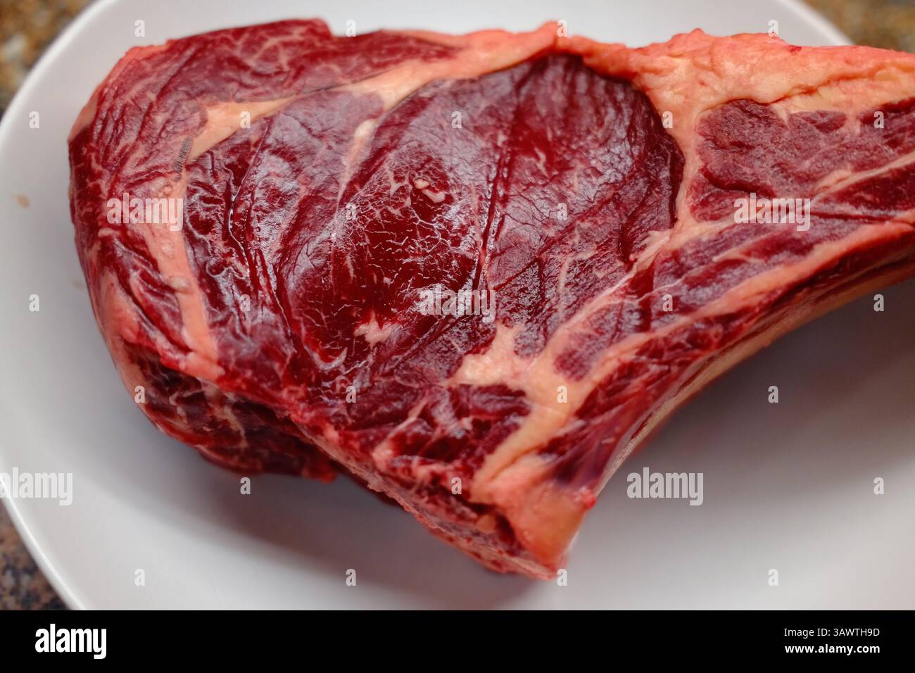 Carne di manzo entrecotte come dieta gastronomica cheto Foto Stock