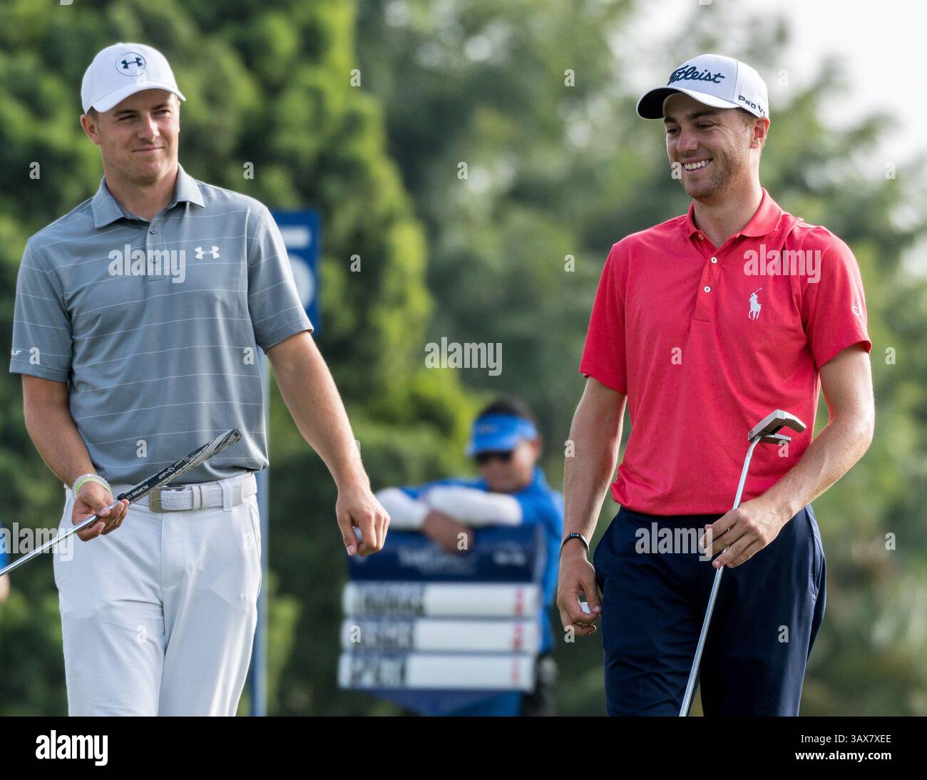 12 gennaio 2017 - durante il primo round del PGA Sony Open alle Hawaii al Waialae Country Club di Honolulu, HI. - Steven Erler/CSM(immagine di credito: &Copy; Steven Erler/CSM via cavo ZUMA) Foto Stock