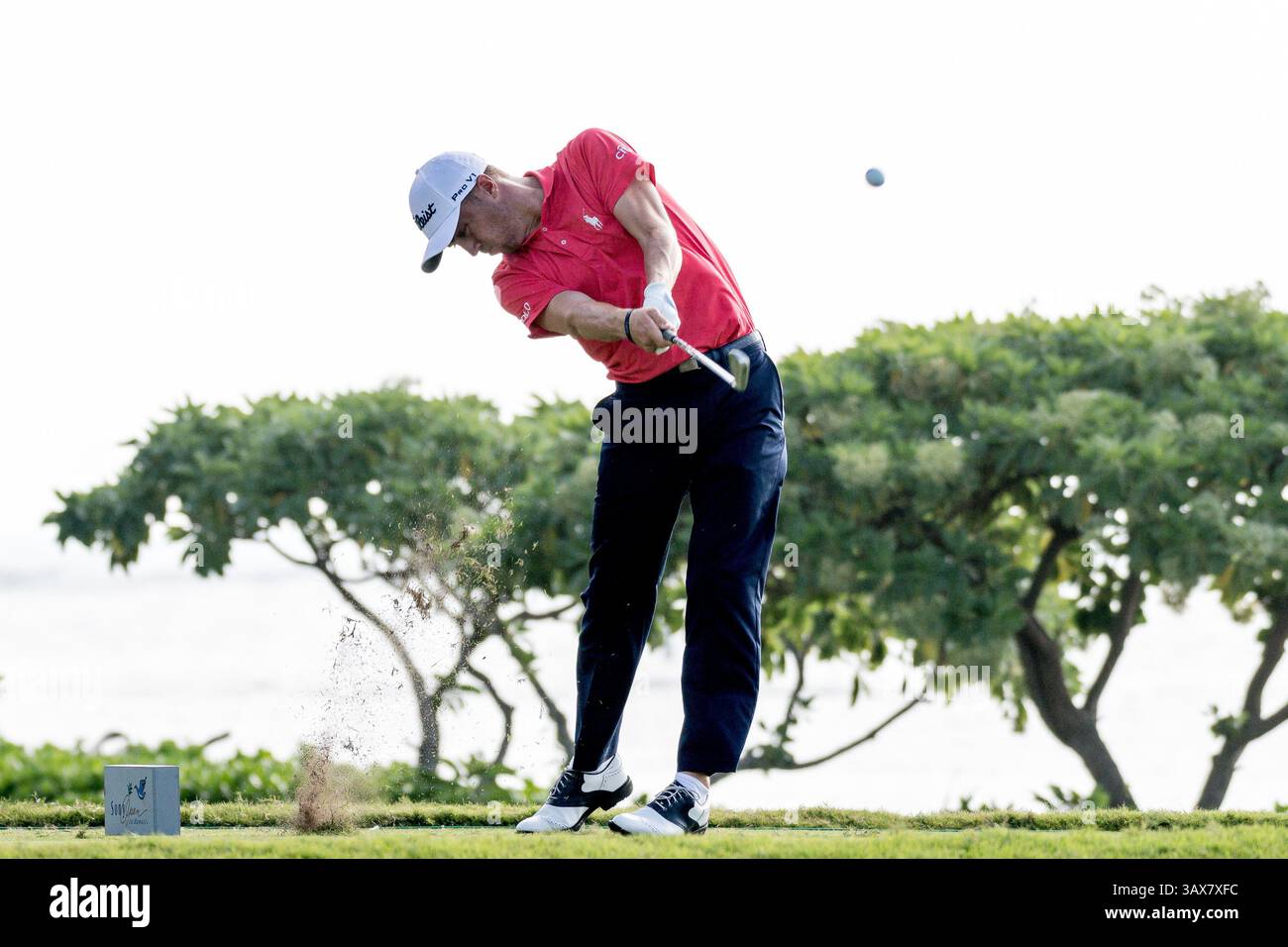 12 gennaio 2017 - durante il primo round del PGA Sony Open alle Hawaii al Waialae Country Club di Honolulu, HI. - Steven Erler/CSM(immagine di credito: &Copy; Steven Erler/CSM via cavo ZUMA) Foto Stock