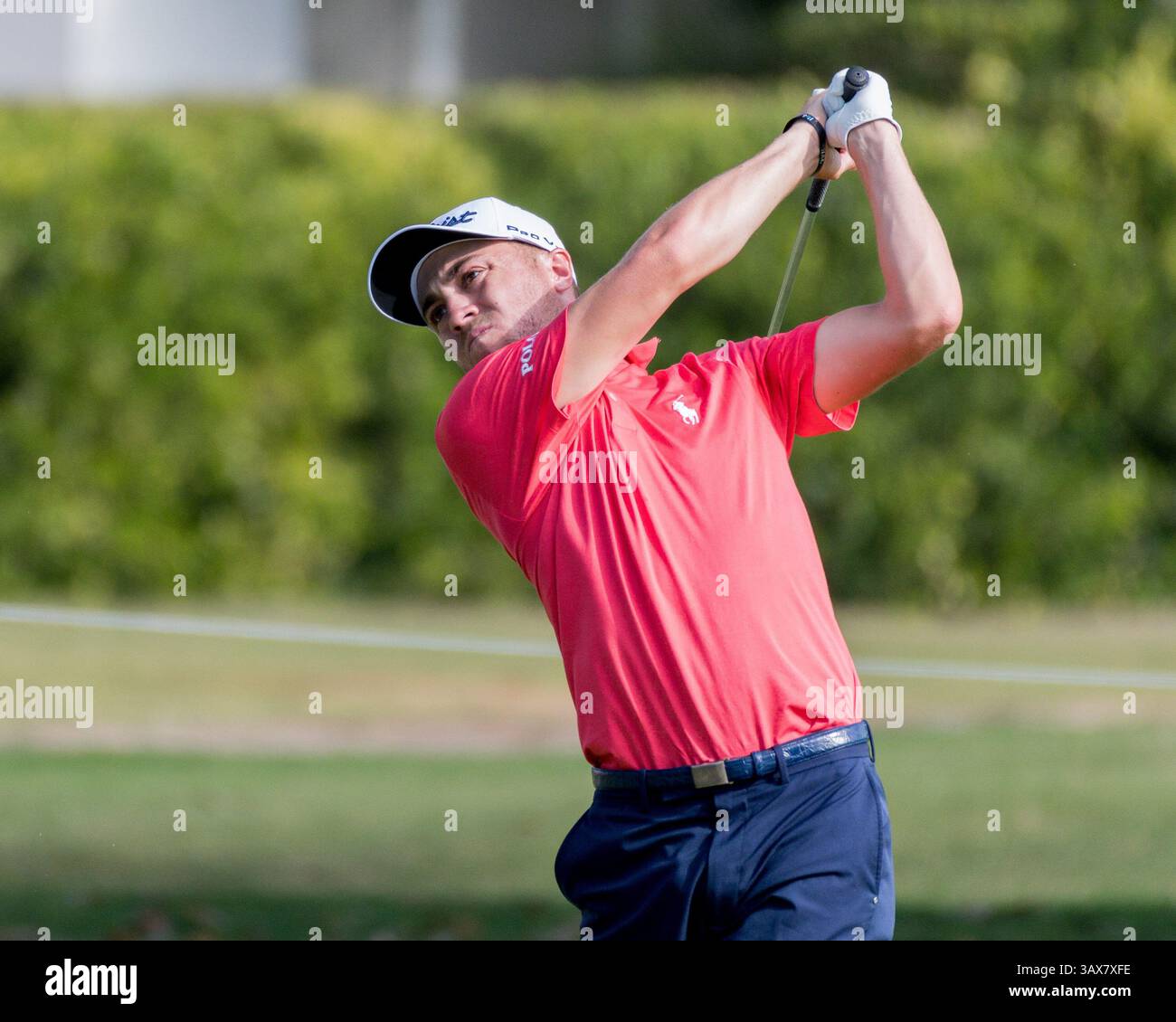 12 gennaio 2017 - durante il primo round del PGA Sony Open alle Hawaii al Waialae Country Club di Honolulu, HI. - Steven Erler/CSM(immagine di credito: &Copy; Steven Erler/CSM via cavo ZUMA) Foto Stock