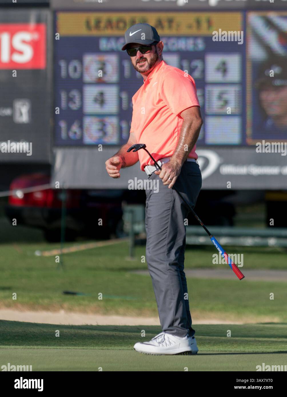 12 gennaio 2017 - durante il primo round del PGA Sony Open alle Hawaii al Waialae Country Club di Honolulu, HI. - Steven Erler/CSM(immagine di credito: &Copy; Steven Erler/CSM via cavo ZUMA) Foto Stock