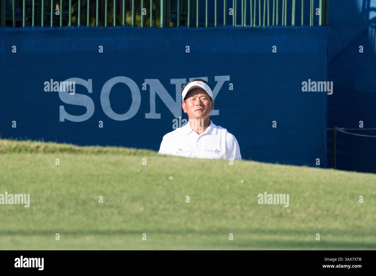 12 gennaio 2017 - durante il primo round del PGA Sony Open alle Hawaii al Waialae Country Club di Honolulu, HI. - Steven Erler/CSM(immagine di credito: &Copy; Steven Erler/CSM via cavo ZUMA) Foto Stock