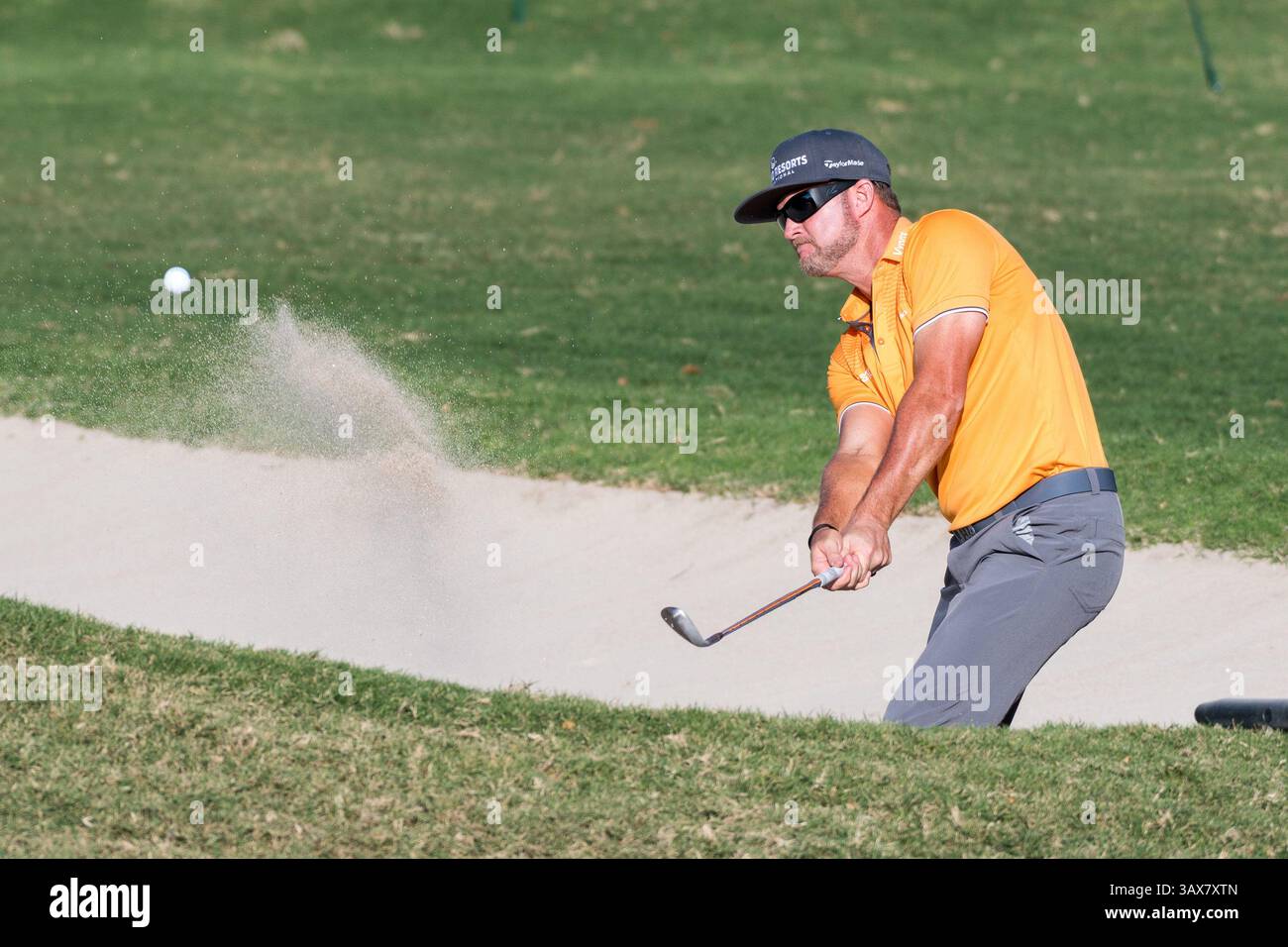 12 gennaio 2017 - durante il primo round del PGA Sony Open alle Hawaii al Waialae Country Club di Honolulu, HI. - Steven Erler/CSM(immagine di credito: &Copy; Steven Erler/CSM via cavo ZUMA) Foto Stock