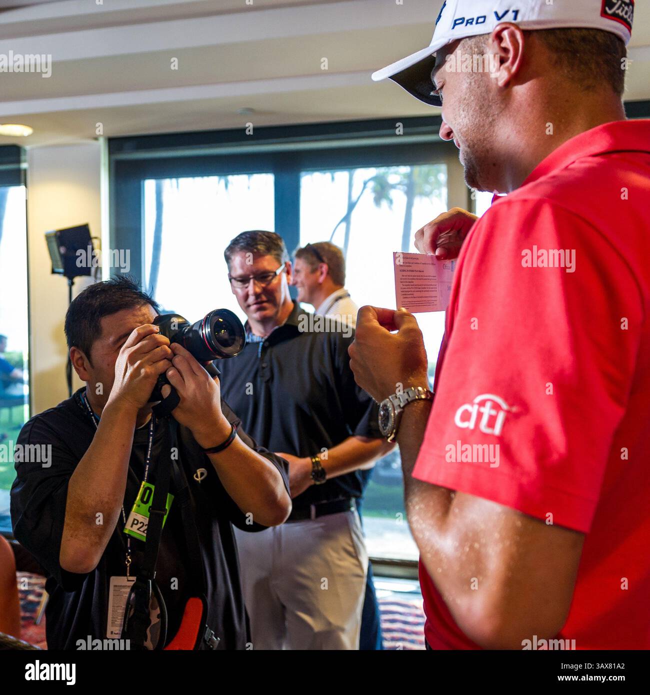 12 gennaio 2017 - durante il primo round del PGA Sony Open alle Hawaii al Waialae Country Club di Honolulu, HI. - Steven Erler/CSM(immagine di credito: &Copy; Steven Erler/CSM via cavo ZUMA) Foto Stock
