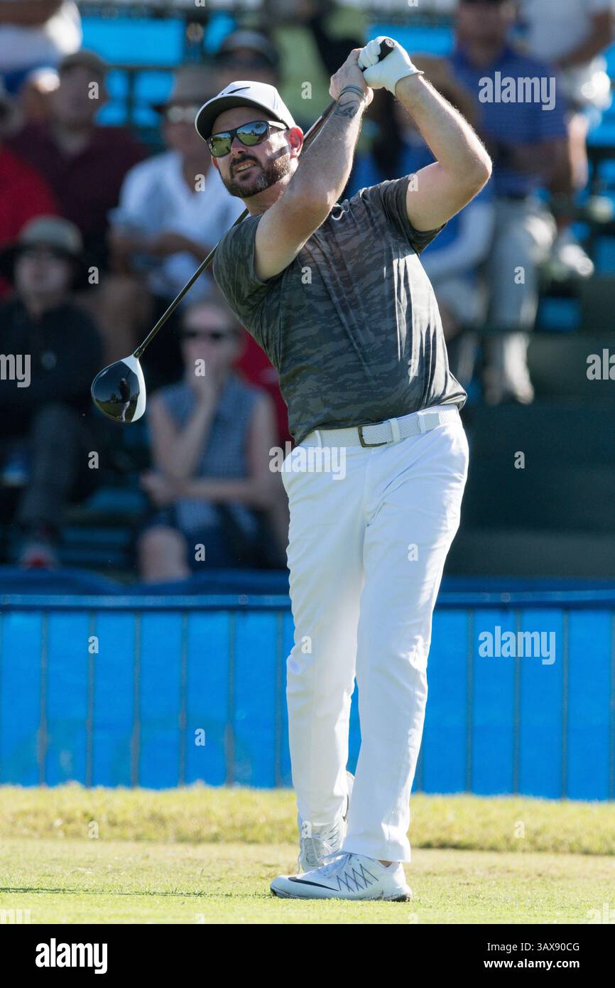 13 gennaio 2017 - durante il secondo round del PGA Sony Open alle Hawaii al Waialae Country Club di Honolulu, HI. - Steven Erler/CSM(immagine di credito: &Copy; Steven Erler/CSM via cavo ZUMA) Foto Stock