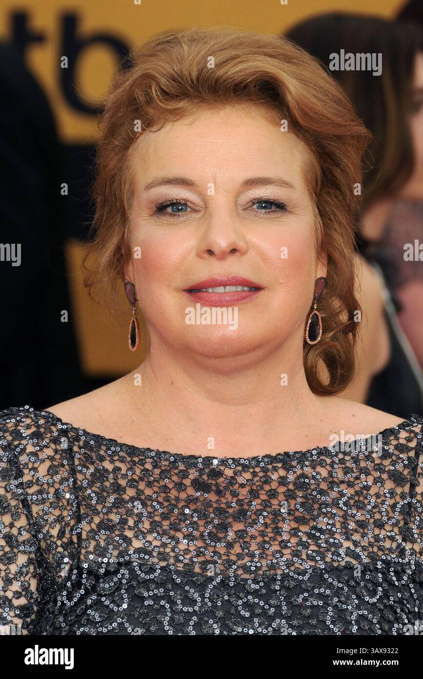 25 gennaio 2015 - Los Angeles, CA, Stati Uniti - 25 Gennaio 2015 - Los Angeles, California - Catherine Curtin. Ventunesima Annual Screen Actors Guild Awards - Gli arrivi presso lo Shrine Auditorium. Photo credit: Byron Purvis/AdMedia (credito Immagine: © Byron Purvis/AdMedia via ZUMA filo) Foto Stock