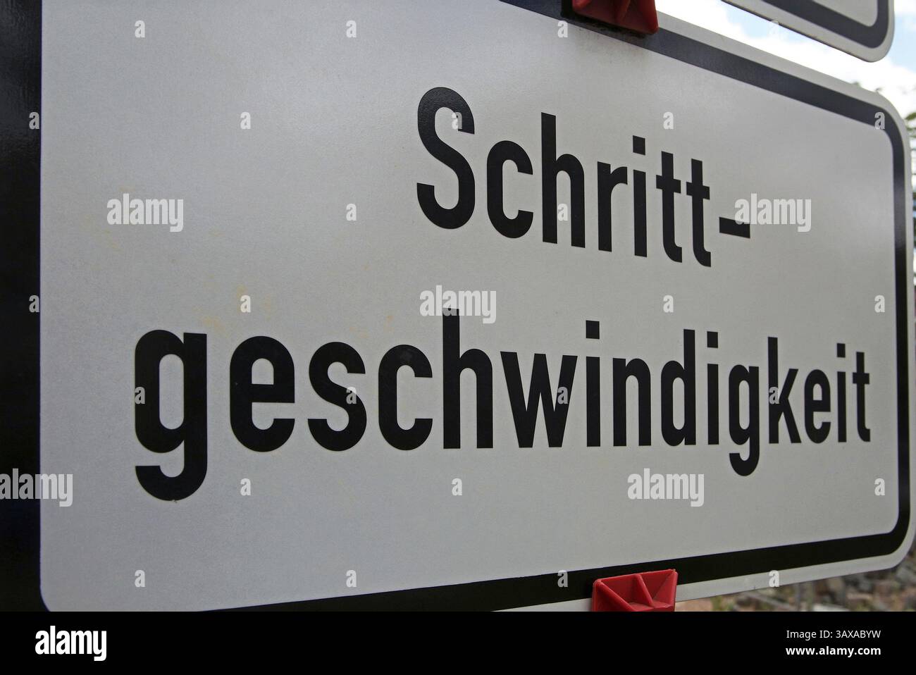 Velocità di percorrenza Foto Stock