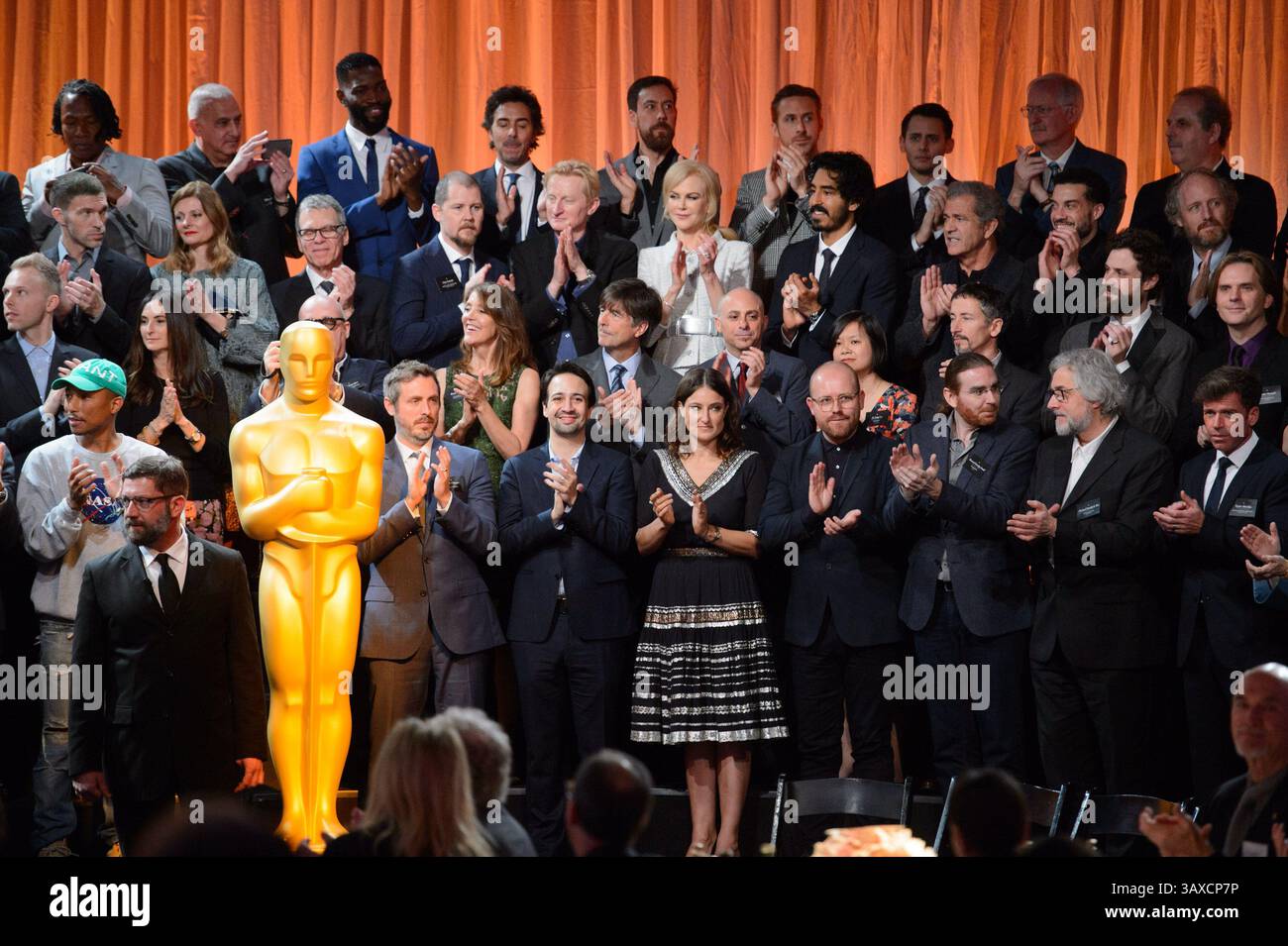 6 febbraio 2017 - Beverly Hills, California, U. S - The Oscar Nominees Lunedi' 6 febbraio 2017 a Beverly Hills. Il 89° Oscar andrà in onda domenica 26 febbraio, in diretta su ABC. (Immagine di credito: © Michael Yada/AMPAS/ZUMAPRESS.com) Foto Stock