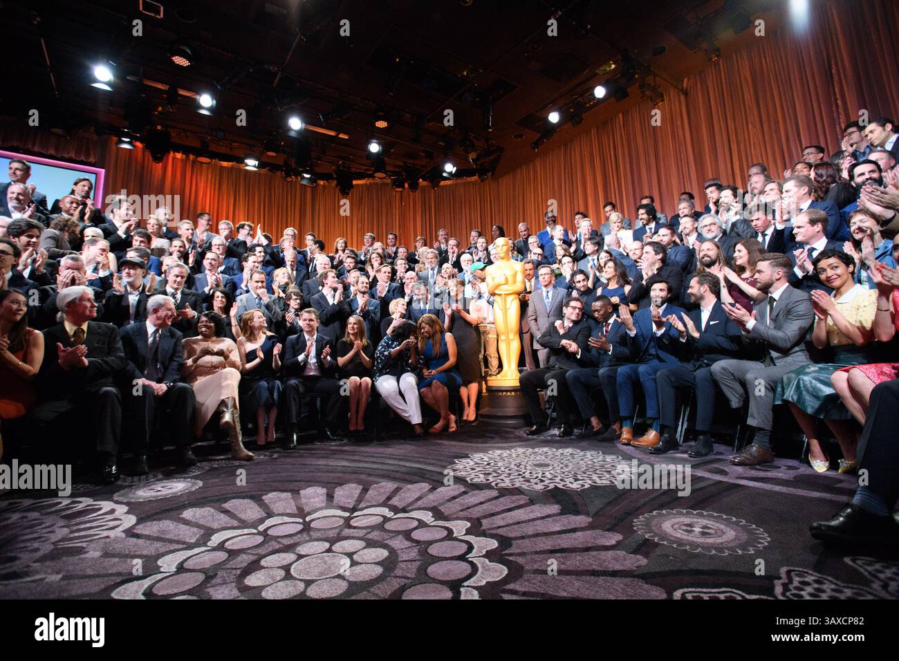 6 febbraio 2017 - Beverly Hills, California, U. S - The Oscar Nominees Lunedi' 6 febbraio 2017 a Beverly Hills. Il 89° Oscar andrà in onda domenica 26 febbraio, in diretta su ABC. (Immagine di credito: © Richard Harbaugh/AMPAS/ZUMAPRESS.com) Foto Stock