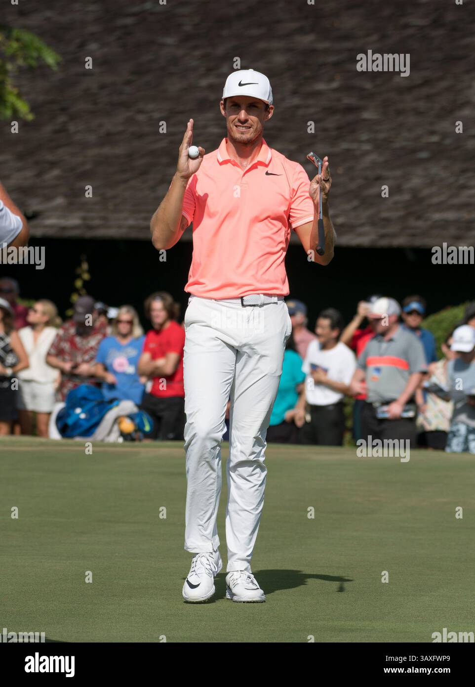 15 gennaio 2017 - durante l'ultimo round del PGA Sony Open alle Hawaii al Waialae Country Club di Honolulu, HI. - Steven Erler/CSM(immagine di credito: &Copy; Steven Erler/CSM via cavo ZUMA) Foto Stock
