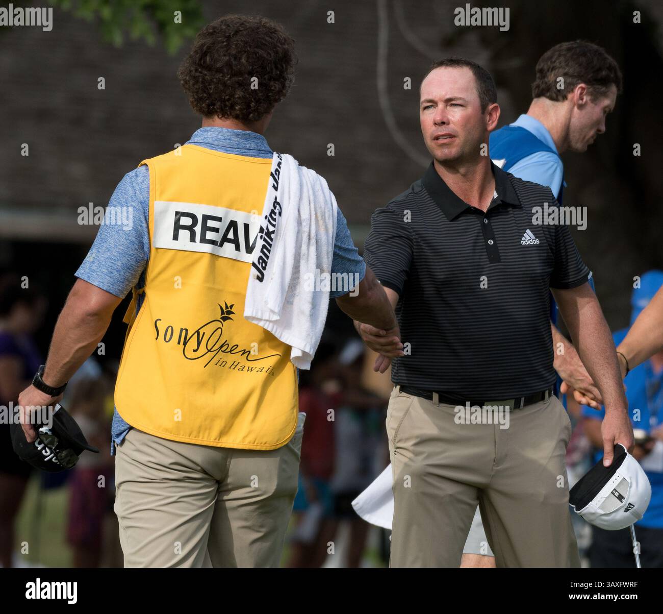 15 gennaio 2017 - durante l'ultimo round del PGA Sony Open alle Hawaii al Waialae Country Club di Honolulu, HI. - Steven Erler/CSM(immagine di credito: &Copy; Steven Erler/CSM via cavo ZUMA) Foto Stock