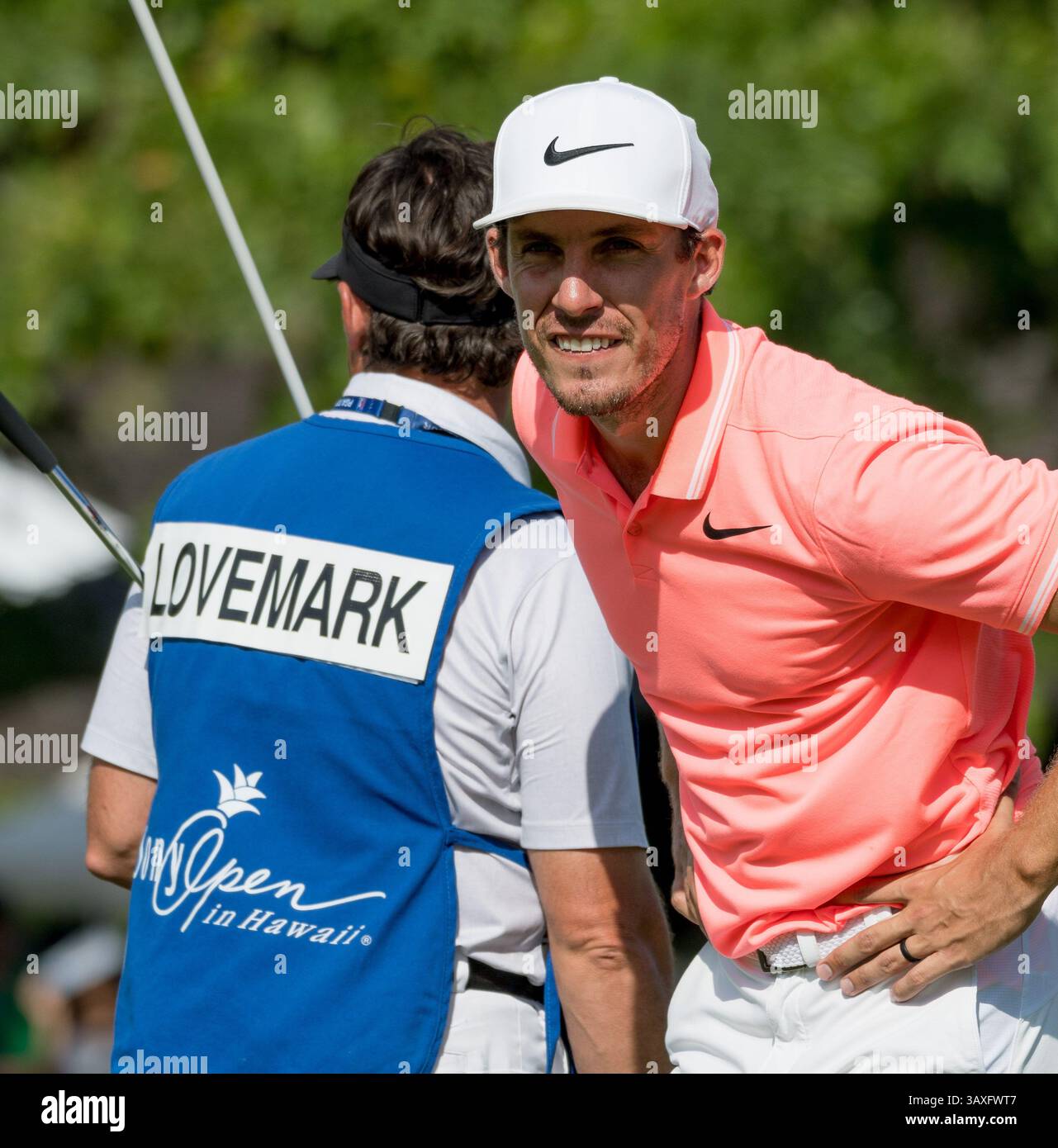 15 gennaio 2017 - durante l'ultimo round del PGA Sony Open alle Hawaii al Waialae Country Club di Honolulu, HI. - Steven Erler/CSM(immagine di credito: &Copy; Steven Erler/CSM via cavo ZUMA) Foto Stock