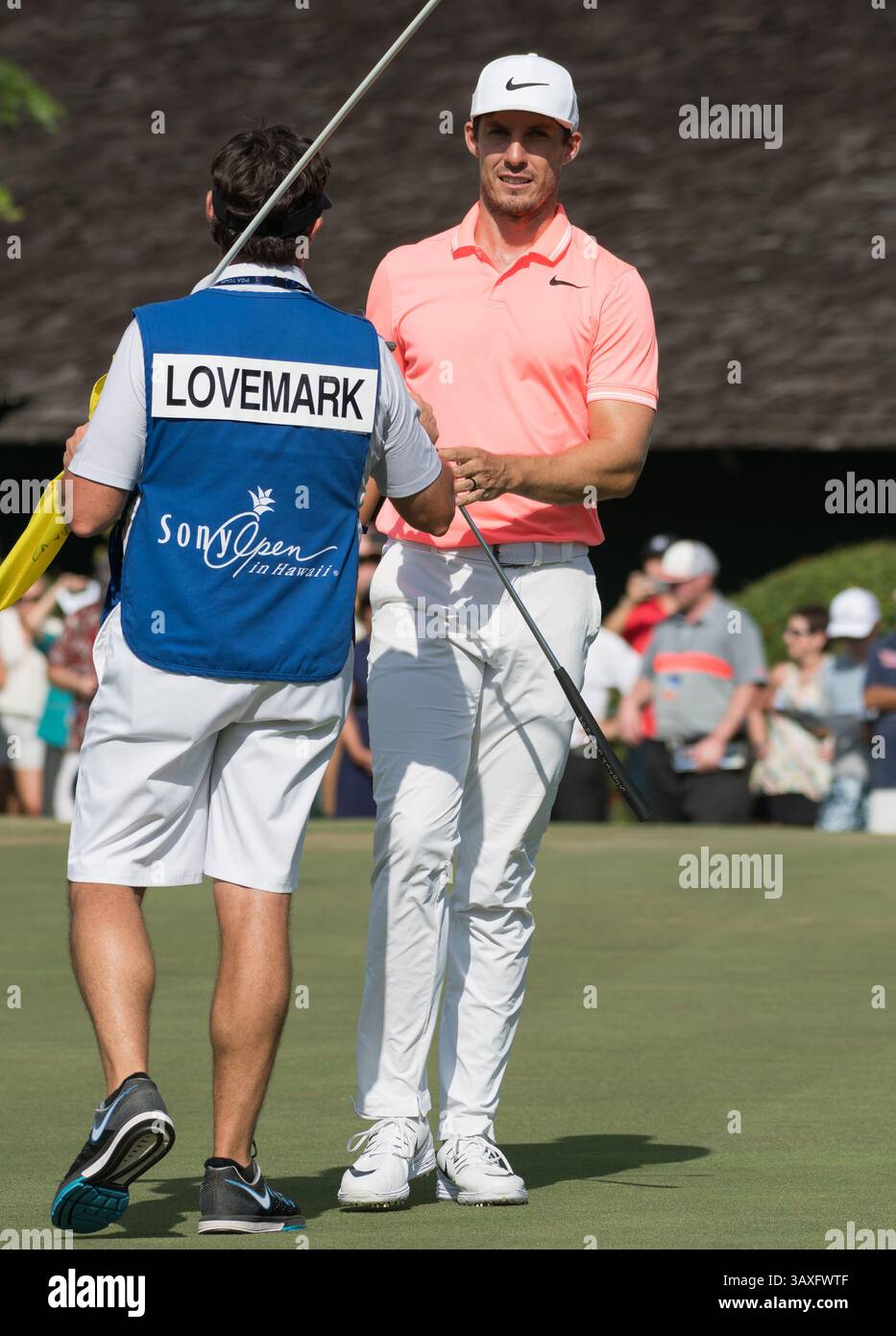 15 gennaio 2017 - durante l'ultimo round del PGA Sony Open alle Hawaii al Waialae Country Club di Honolulu, HI. - Steven Erler/CSM(immagine di credito: &Copy; Steven Erler/CSM via cavo ZUMA) Foto Stock