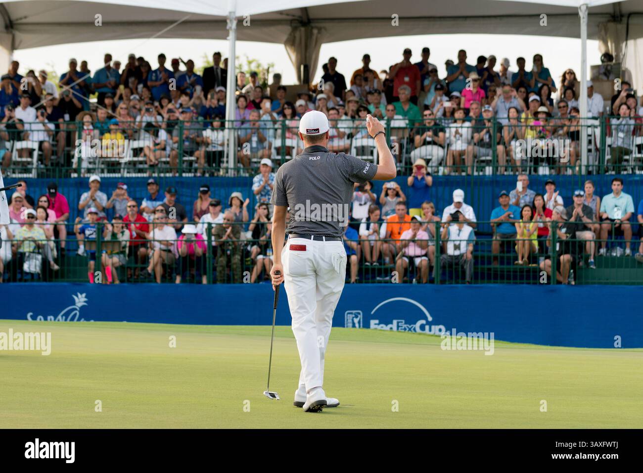 15 gennaio 2017 - durante l'ultimo round del PGA Sony Open alle Hawaii al Waialae Country Club di Honolulu, HI. - Steven Erler/CSM(immagine di credito: &Copy; Steven Erler/CSM via cavo ZUMA) Foto Stock